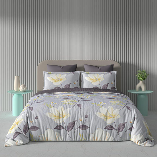 Bentley 4-Piece Soft Bloom Floral Bed-in-a-Bag Set