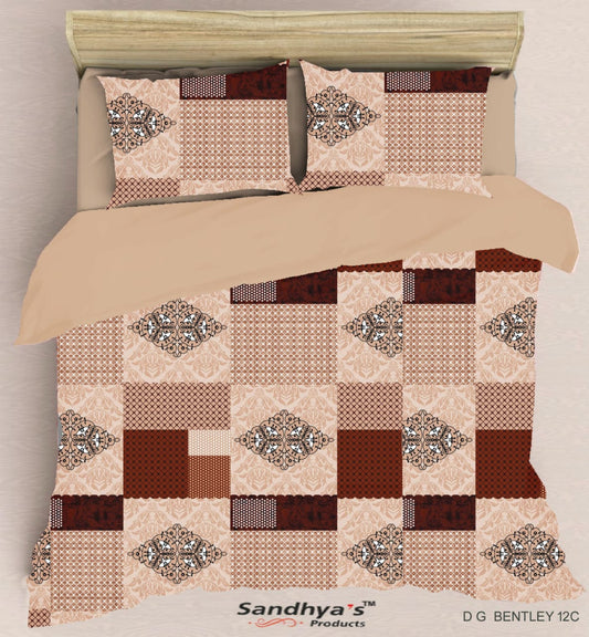 Bentley 4-Piece Patchwork Print Cotton Bed-in-a-Bag Set